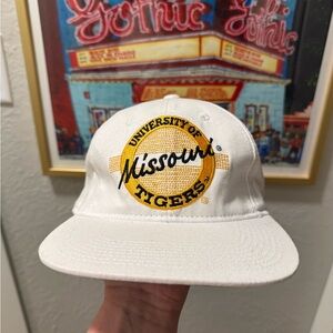 University of Missouri Tigers Mizzou White Hat